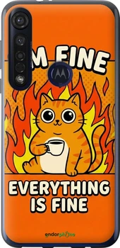 Чохол Motorola G8 Plus Funny Cat "6786u-1837-70447"