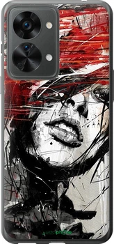 Чохол на OnePlus Nord 2T Обличчя дівчини "1162u-2640-70447"