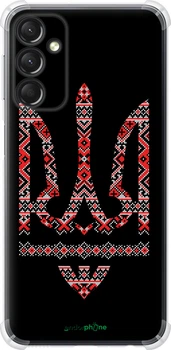Чохол Samsung Galaxy A24 A245F Герб - вишиванка на чорному тлі "1196sp-3020-70447"