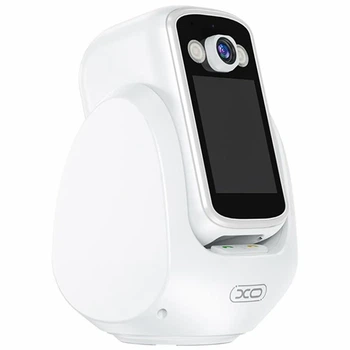 Смарт камера 1080p двухсторонняя связь микрофон Wi-Fi белая XO CR08