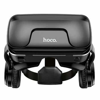 Очки виртуальной реальности Hoco DGA10 черные с линзами 40 мм для смартфонов 5.5-7.2 дюйма