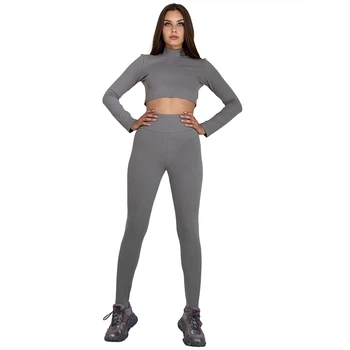 Лосины с пуш-ап LG146 Totalfit M Серый (06399881)