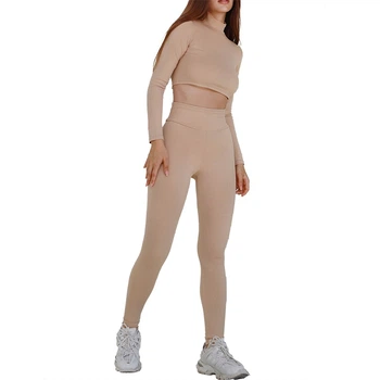 Лосини з пуш-ап LG146 Totalfit L Бежевий (06399881)