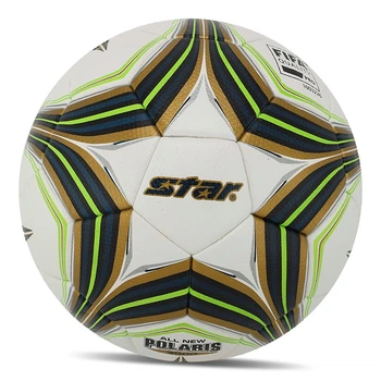 Мяч футбольный STAR All New Polaris 3000 FIFA SB145FTB №5 Бело-салатовый (57623005)