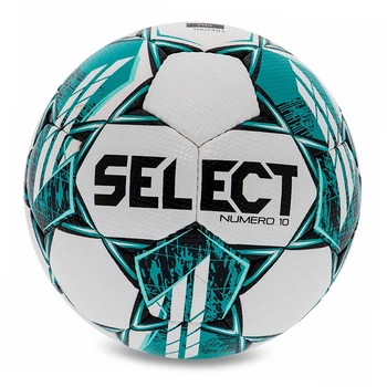 Мяч футбольный Select Numero 10 FIFA Basic V23 NUMERO-10-WGR №5 Бело-зеленый (57609021)