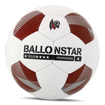 Мяч футбольный Ballonstar FB-4352 №5 Бело-красный (57566175)