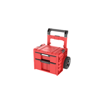 Ящик для инструментов на колесах QBRICK SYSTEM PRO CART 2.0 PLUS DRAWER 2 Red UHD Custom