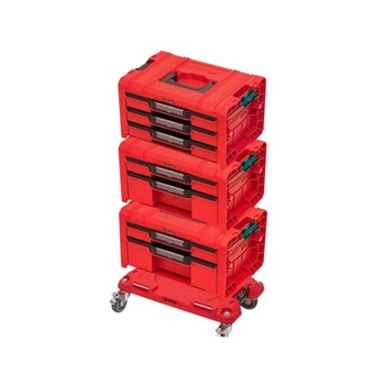 Набор ящиков для инструментов Qbrick System PRO Drawer Workshop Set 3 2.0 RED (5901238258353)