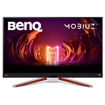 TFT 32" BenQ EX3210U, 4K UHD, IPS, 144Hz, 1 мс, HDMI, DP, USB-hub, HAS, колонки, белый