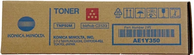 Тонер Konica Minolta Toner AE1Y350 / TNP92M Magenta (MINT92M)