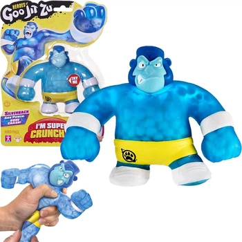 Оригинал Goo Jit Zu Crunchy Silverback Gorilla, гуджитсу Горила Сильвербек