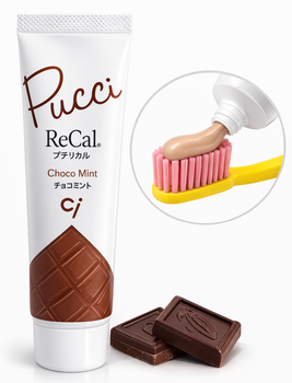 Зубна паста японська Ci Pucci ReCal Choco Mint Nano 30г комплексної дії (4562324645498)