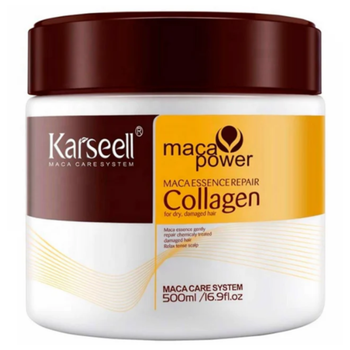 Кондиционирующая маска-эссенция с аргановым маслом и коллагеном Karseell Maca Power Collagen 500 мл