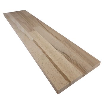 Підсходинка букова 800×200×20 FAGUS B/C серцевина зрощена без покриття