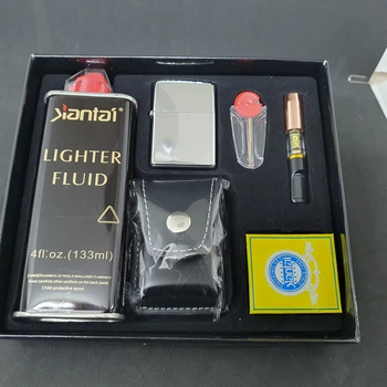 Набір Zippo подарунковий з бензиновою запальничкою чиста