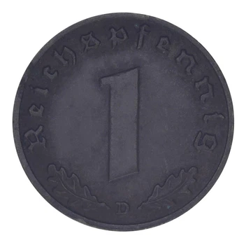 Монета Німеччина 1 пфеніг 1938 F-VF D