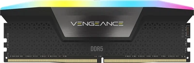Оперативна пам'ять Corsair DDR5-5200 8192MB PC5-41600 Vengeance RGB Black (CMH8GX5M1B5200C40)