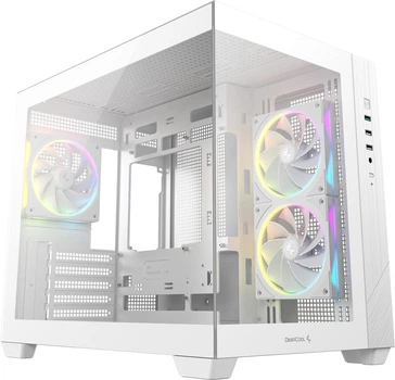Корпус DeepCool CG330 3F White (R-CG330-WHNGM3-G) 328698