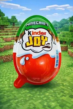 Kinder Joy Minecraft Майнкрафт 20 грам