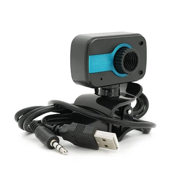 Вебкамера з гарнітурою Q20, 720p, пласт. корпус, Black/Silver, Q50 (UG-39248)