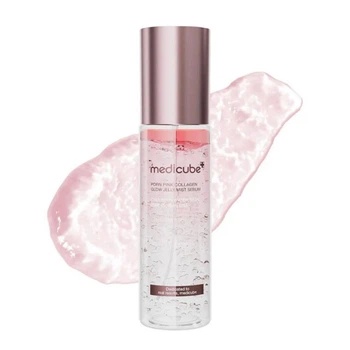 Гелевая сыворотка-спрей для лица Medicube PDRN Pink Collagen Glow Jelly Mist Serum 100 ml