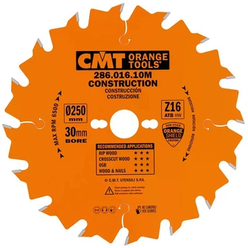 Диск пильний по дереву CMT 250x30x16T (286.016.10M)