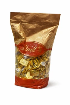 Шоколадные конфеты Lindt Lindor маленькие шоколадки 600 г