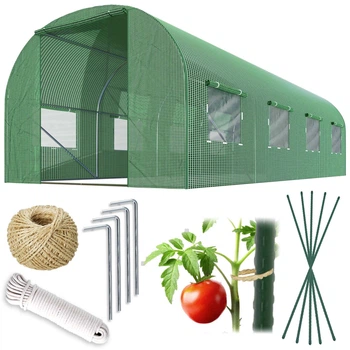 Теплиця садова 2 x 4,5 м 9 м² Plonos