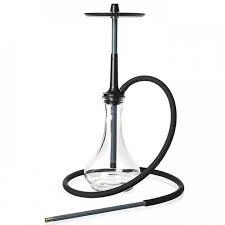 Кальян Tiaga Hookah IRIS Gray 60см из нержавеющей стали с диффузором на одну трубку под уплотнитель