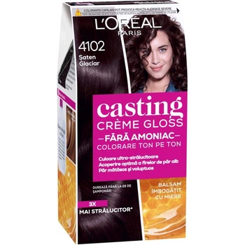 Краска уход для волос L'Oreal Paris Casting Creme Gloss № 4102 "Холодный каштан"