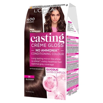 Краска уход для волос L'Oreal Paris Casting Creme Gloss № 400 "Каштан"