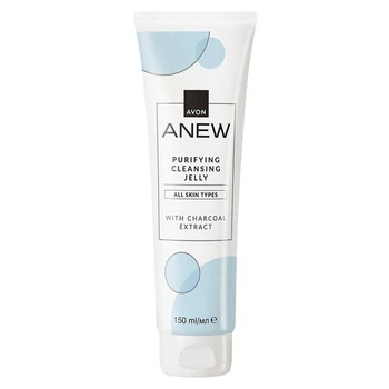 Avon Anew Гель-желе для вмивання з екстрактом вугілля , 150 мл