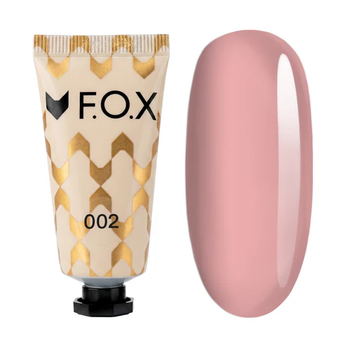 Полигель для маникюра FOX Poly gel Nano №002 Нюд натуральный 15 мл