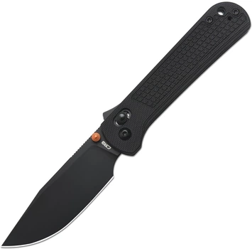 Нож раскладной CJRB Pyrite J1960-BBK Nitro-V button lock Черный G10 EDC (27980496)