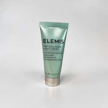 Нічний антивіковий крем проти зморшок Elemis pro-collagen night cream 15 мл