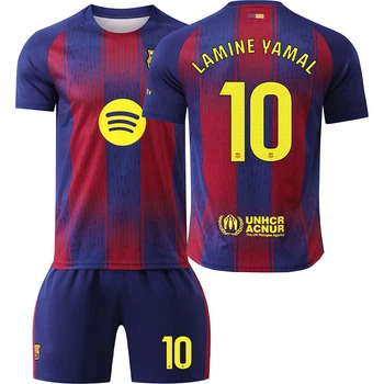 Футбольна форма дитяча Lamine Yamal (Ламін Ямал) Barcelona (Барселона), сезон 2026 26 розмір, зріст 140-145 см, червоно-синій