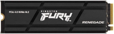 Накопичувач SSD Kingston M.2 4TB PCIe 4.0 FURY Renegade + радіатор (642331)