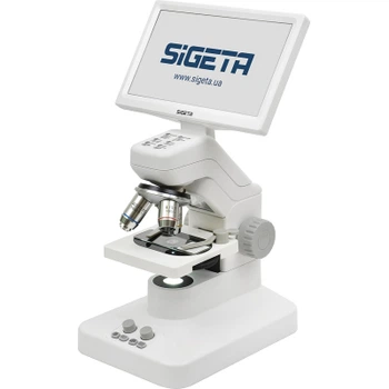 Микроскоп Sigeta Цифровий NEXOR 80x-800x 2 MP 7" LCD (65205)