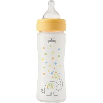 Бутылочка для кормления Chicco Perfect Easy силіконова, від 0+ міс. повільний потік 240 мл (20252.30)