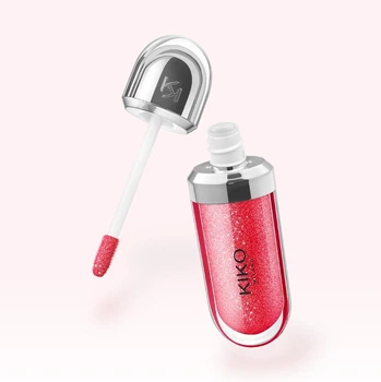 Блиск для губ KIKO MILANO 3D Hydra Lipgloss 12 Pearly Amaryllis Red