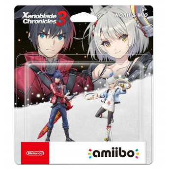 Набор фигурок 2 шт Nintendo Amiibo Xenoblade Noah and Mio