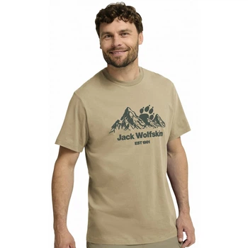 Футболка CAREFREE T M Jack Wolfskin A66090_T0468 50-52 Бежевий (4064886623179)