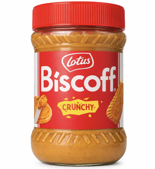 Паста из карамелизированного печенья Lotus Biscoff Crunchy 380 г