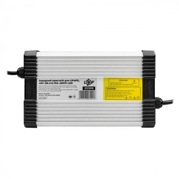 Зарядное устройство для аккумуляторов LiFePO4 48V (58.4V)-10A-480W-LED (20914)