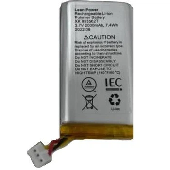 Акумулятор 3,7V 2000mAh 3-pin для Ajax Hub, Hub 2 (4G), Hub 2 Plus, Rex 2 (UG-38101)