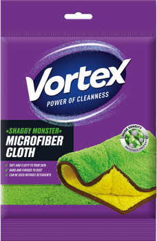 Ściereczka z mikrofibry Vortex Shaggy Monster na suchy i mokry brud 20 x 30 cm (4823071642933)