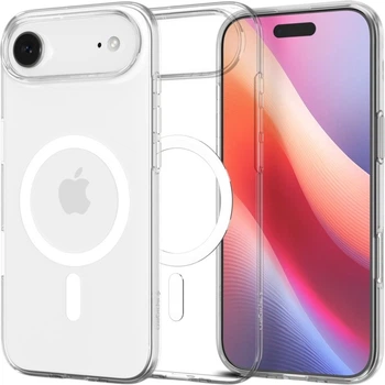 Etui Spigen Liquid Crystal Mag MagSafe do Apple iPhone Air Clear/White (ACS10395)