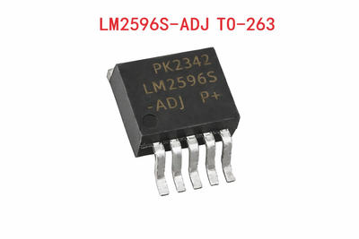 Импульсный регулятор напряжения LM2596S-ADJ TO-263-5 (набор 5 шт) понижающий DC-DC