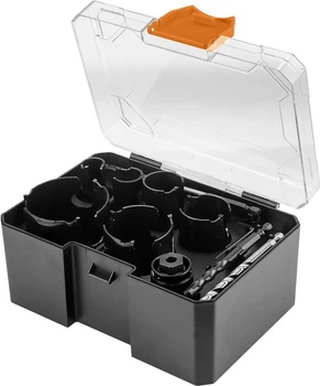 Zestaw otwornic stalowych NEO Tools z ostrzem z węglika spiekanego 20-64 mm 11 szt 57-923 (5906692013135)