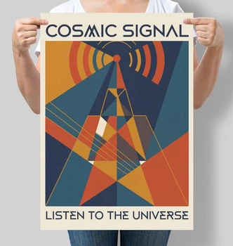 Постер Cosmic Signal – Future Vision Collection А2 42х60 см (DZ148_А2)